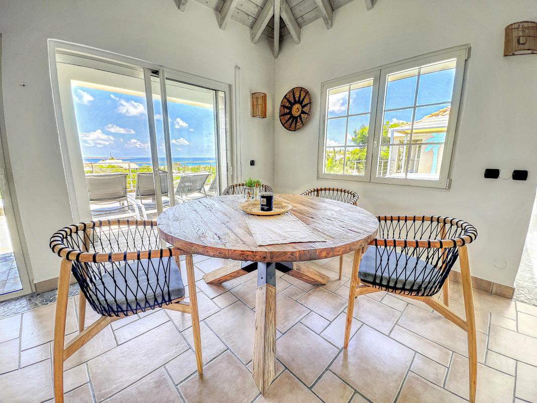 Location villa à la Baie Orientale Saint Martin_Salon - 13